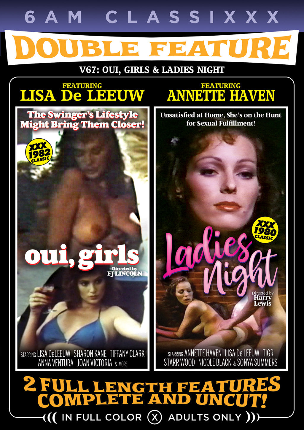 DOUBLE FEATURE 67: OUI, GIRLS & LADIES NIGHT (08-21-24)